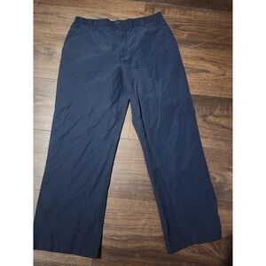 Vintage Lauren Ralph Lauren Pants Womens 12 Blue Ankle Straight Hong Kong 90s